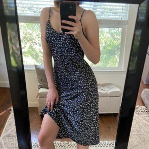 Floral Midi Slip Dress